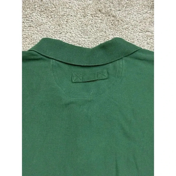 DULUTH TRADING Men’s Green Heavy Long Sleeve Polo Shirt 2XL Casual Fall Work - Picture 8 of 10